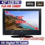TopBuy - Englaon 42" (106 cm) 1080P HDMI 100hz Motion Plus LCD TV $649