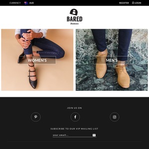 Bared footwear discount Outlet