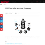 Win 1 of 10 BESTEK Coffee Machines Worth $39.99 from BESTEK