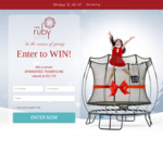 Win a Springfree Trampoline (R54 Compact Round) Worth $2,173 from The Ruby Collection