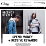 $10 Voucher at Glue Store for Downloading Their App No Minimum Spend