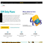 Optus $30/Month for 12 Months Sim Only Plan - 15GB Data / Mobile TV / Audio Streaming / Nat Geo / Optus Sports / 300 Intl. Min