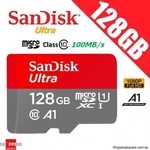 SanDisk Ultra 128GB Micro SD SDXC Memory Card A1 UHS-I 100MB/s Full HD $48.56 + $3.95 Delivery @ Shopping Square
