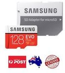 Samsung 128GB Evo+ MicroSD Card UHS-I 100MB/s $29.95 | SanDisk 32GB $16.95 Shipped @ ozbargainhunter2012 eBay (Plus Members)