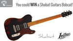 Win a Shabat Bobcat Guitar Worth $4,120 from Premier Guitar