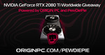 Win an  NVIDIA GeForce RTX 2080 Ti Founders Edition Graphics Card Worth $1,899 from ORIGIN PC