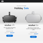Oculus Rift VR System $529, Oculus Go $269 (Delivered) @ Oculus