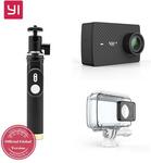 Yi 4K+ Action Camera w/ Original Waterproof Case, Xiaoyi Monopod & Bluetooth Remote $228.99 US (~$325.58 AU) @ GeekBuying