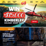 Win a Share of $175,000 Worth of Prizes (Trip to The Kimberley x 7/$100 BIG4 Voucher x 700) from Golden Circle [With Purchase]