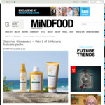 Win 1 of 6 Klorane Haircare Packs Worth $47.95 from MiNDFOOD