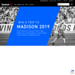 Win a Trip to the Reebok Crossfit Games 2019 in Wisconsin for 2 Worth $8,000 from Reebok