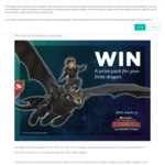 Win 1 of 30 How To Train Your Dragon Prize Packs Worth $280.72 from NBCUniversal International Networks Australia