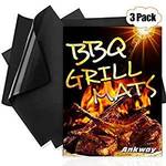 Ankway Non Stick Grilling Mats (Set of 3) $12.99 + Delivery (Free with Prime/ $49 Spend) @ Ankway Amazon