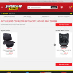 Safety 1st Trophy Convertible Car Seat (0-4yo) + Under Seat Protector - $128.87 @ SCA