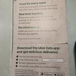 $15 off Uber Eats Order (First Time Users Only)