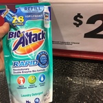 [VIC] Biozet Attack 540ml Refill Laundry Detergent $2 @ The Reject Shop (Burwood)