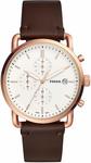 Fossil Mens FS5476 Quartz Watch with Leather Strap $109.79 Delivered @ Amazon AU