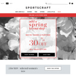 Take a Further 30% Off Sale Items - Shirts Starting at $13.30 (Was $99.99) + Delivery @ Sportscraft
