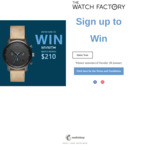 Win an MVMT Chrono 40mm Sandstone Leather Men’s Watch Worth $220 from The Watch Factory