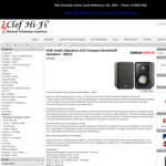 Polk Audio Signature S15 - Compact Bookshelf Speakers (Black) $369 Delivered (Was $499) @ Clef Hi-Fi