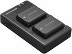 RAVPower Camera Battery Sets: Sony, Nikon & Canon from $29.99 & CR123A Lithium 16-Pack $26.99 +Post (Free $39+/Prime) @ Amazon