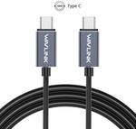 Wavlink USB-C-C Cable $4.89/ USB Type-C Braided Cable $4.69/4K HDMI Cable $6.99 & Delivery (Free with Prime) @ Wavlink Amazon AU
