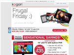 Kogan 19" LED TV with PVR $135 + Shipping ($25) - Today Only