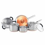 Raco - Stainless Steel Copper BASED 5pc Cookware Set $89.00 + Delivery @ Victoria's Basement/Amazon
