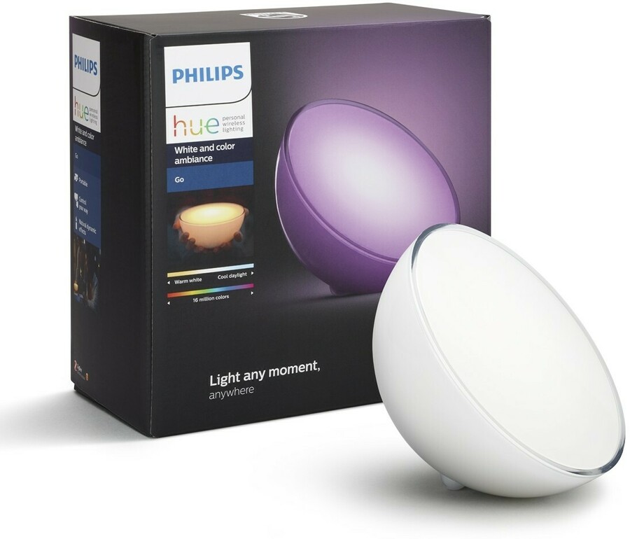 Philips Hue Go 6W Dimmable RGB + White Table Lamp 119.96 (C&amp;C Only