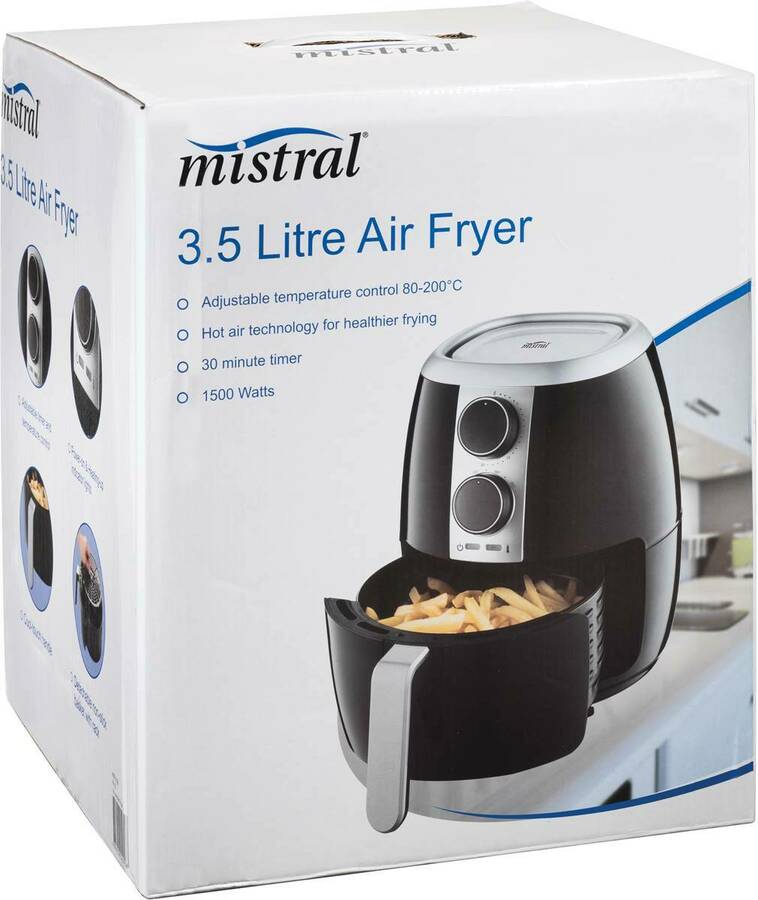 Mistral 3.5L Air Fryer $49 @ Woolworths - OzBargain