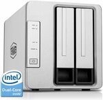 Terramaster F2-220 NAS Server 2-Bay Intel Dual Core $239.99 Delivered @ Terramaster via Amazon AU
