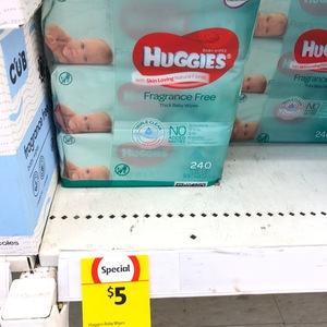 huggies baby wipes coles