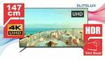 EliteLux 58" 4K UHD Smart TV $509 + 2yr Warranty @ Harris Technology