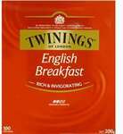 ½ Price Twinings Tea Bags 80/100 Pack $5.50 @ Woolworths