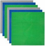 [Prime] Lekebaby Large 6 Pack Base Plates for Toy Bricks $19.19 Delivered (Compatible with Major Brands) @ Ershengshan Amazon AU