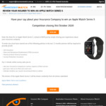 Win an Apple Watch Series 5 Valued at $649 from Insurance Watch