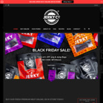 Black Friday 24% off 50g, 250g Bags @The Jerky Co