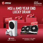 Win an MSI Radeon RX 6800 XT, Xbox Series S Console or 1 of 5 Seagate 3TB HDDs from MSI ANZ
