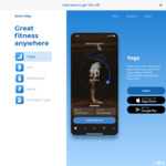 Downdog Yoga/HIIT Fitness Apps A$6.56/Month or A$19.75/Annual (Free Offer for Schools/Healthcare Workers)