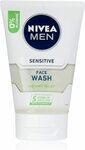 NIVEA Men Sensitive Face Wash 100ml $4 (Min Order 2; $3.60 with S&S) + Delivery (Free with Prime) @ Amazon AU