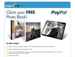Snapfish/PayPal - Free Photoblock from Snapfish (Pay Postage)