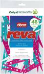 Reva Pegs Plastic 48 Pack $3.25 (Normally $6.50), Laundry Basket Hip Hugger $8.50 (Normally $17) from Woolworths
