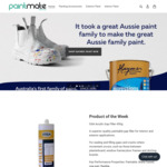 $25 off Your First Online Paint Order ($125 Minimum Spend), Free Delivery with $120 Order @ Paintmate