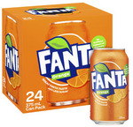 Sprite or Fanta 24x 375ml Cans $12 @ Coles