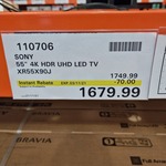 [VIC] Sony Bravia XR-55X90J 55" 4K HDR LED TV $1679.99 in-Store @ Costco (Ringwood) (Membership Required)