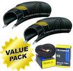 The $99 Continental Bundle: 2x GP4000s Folding Road Tyres + 2x Tubes