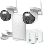 2 Camera 4 Channel 1080P HD Wi-Fi NVR Security System + Motion Alert Sensor 2-Pack $275.95 Delivered @ Swann
