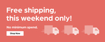 Free Shipping This Weekend (No Minimum Spend) @ Nourished Life
