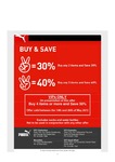 PUMA Outlet (VIC) Take Further up to 50% Disc until 20 May 2012