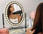 Crystal Vanity Mirror - Lighted Vanity Makeup Hollywood Mirror with Light $105 (Was $150) Delivered @ voycolle_0 eBay